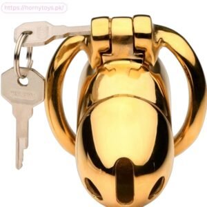 18K Gold Chastity Cage for Men