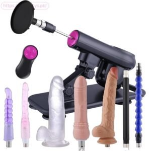 8 Attachments Sex Machine with Suction
