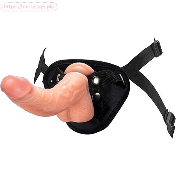 Dildo With Strap 7 inch Solid Black (2) Dildo With Strap 7 inch Solid Black