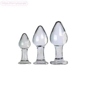 Eve Pure Glass Anal Plug Set of 3