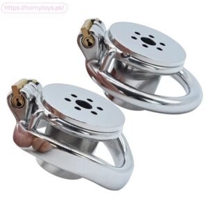 Flat Chastity Cage In Metal