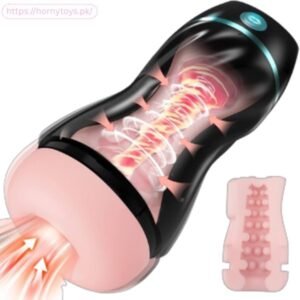 High-Tech Movakativ Sucking Male Masturbator