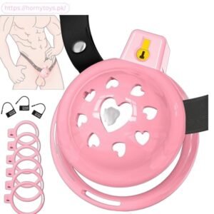 Male Chastity Cage Silicone Invisible Lock
