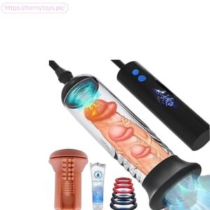 Male Masturbator Penis Pump Enlarger