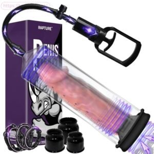 Male Masturbator Penis Pump for Stronger Erections