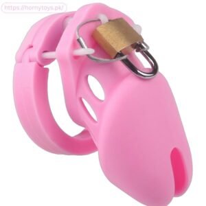 Pink Chastity Cage Design Small
