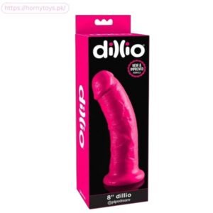 Pipedream Dillio 8 Inch Dillio Pink Color