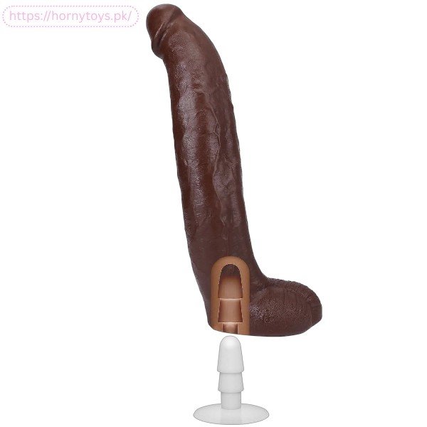 adults-only-13-inch-ultraskyn-dildo-chocolate Adults Only 13 Inch UltraSkyn Dildo Chocolate