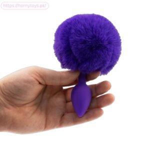 Anal Butt Plug Pure Love Fluffy Bunny Tail