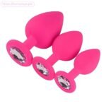 Anal Plug Kit 3pcs Silicone Quality