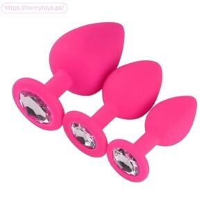 Anal Plug Kit 3pcs Silicone Quality