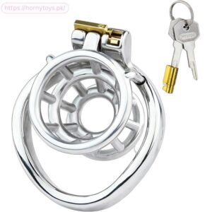 Chastity Cage Lock Set Hollow Adult